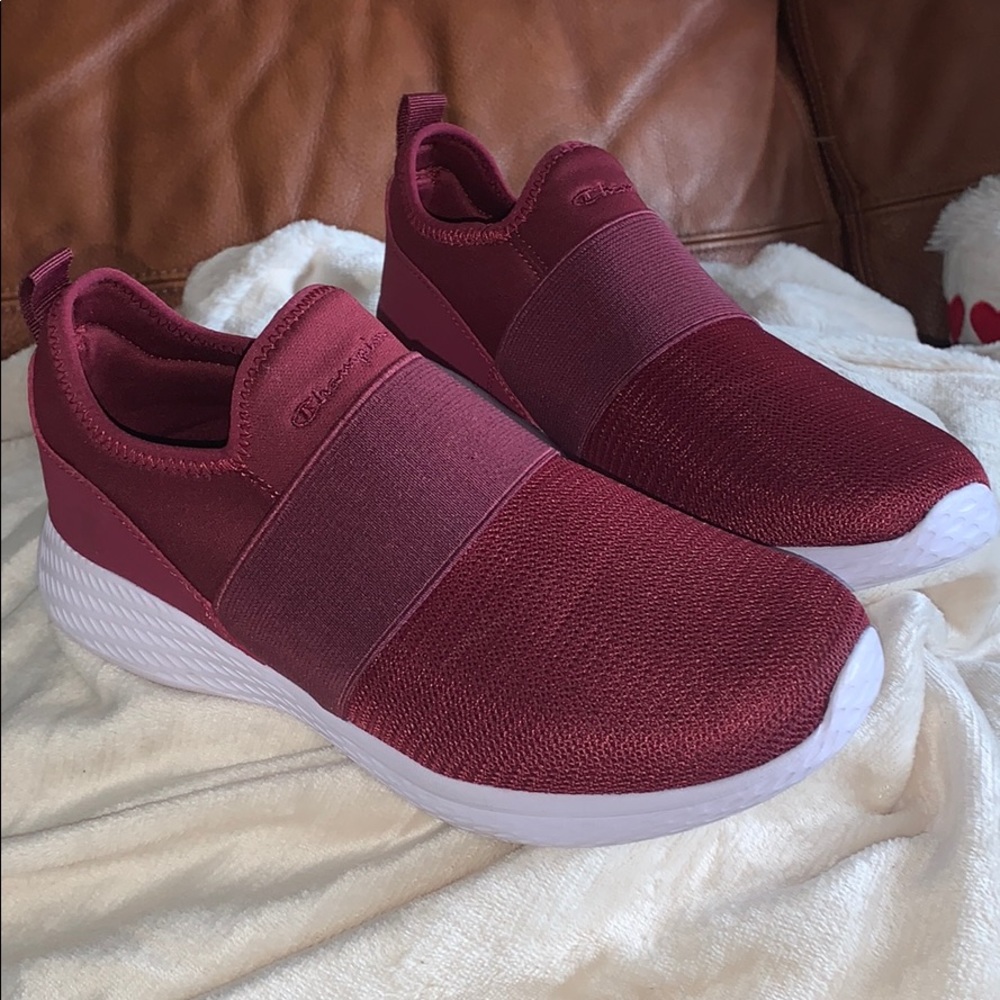 Champion maroon sneakers